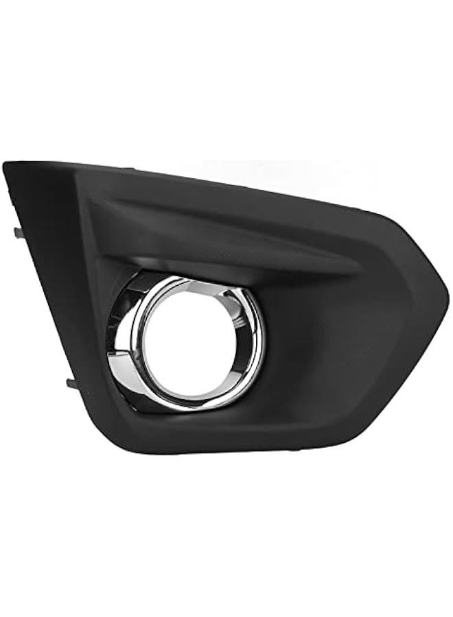 Loquat Fog Light Bezel, Driver/Passenger Side Front Bumper Fog Light Cover, Left/Right Side Chrome Front Fog Light Trim Replacement for Impreza Sedan and Wagon, for Subaru 2012-2014 - Image 1
