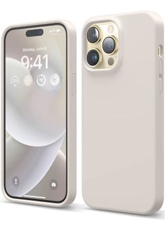 Elago Silicone Case Cover for iPhone 14 Pro MAX - Stone  - Image 1
