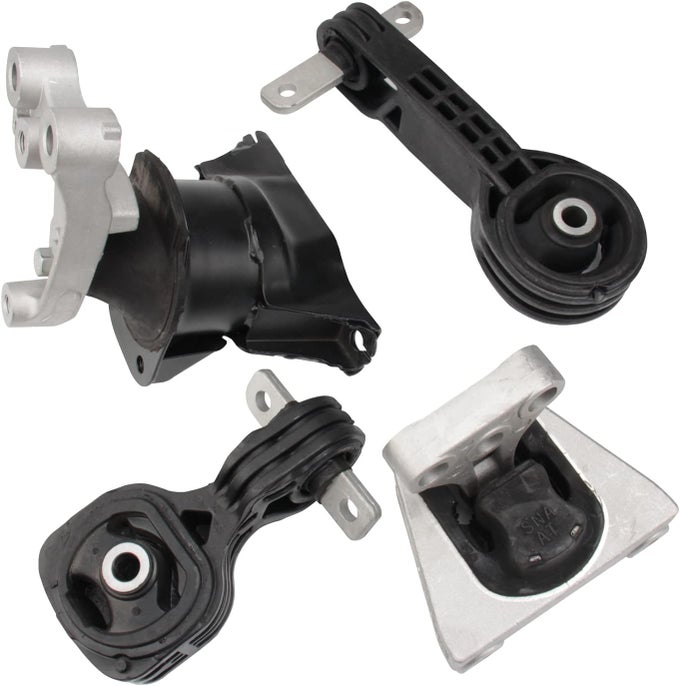 Set of 4 Engine Motor and Transmission Mounts for 2006-2010 Honda Civic 1.8L Automatic