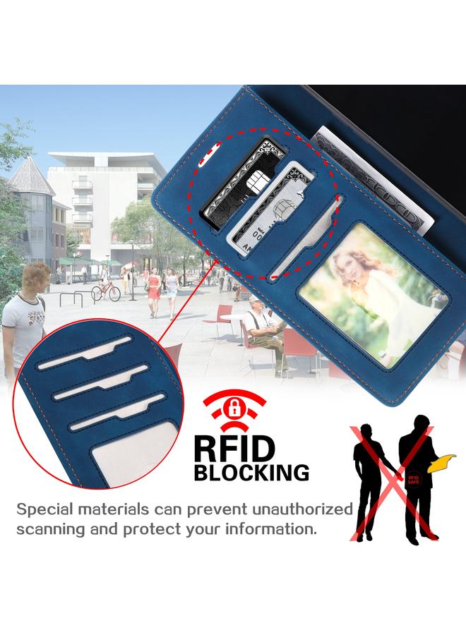 S-TOP Case For iPhone 12 mini Skin Feel Anti-theft Brush Horizontal Flip Leather Phone Case - Image 5