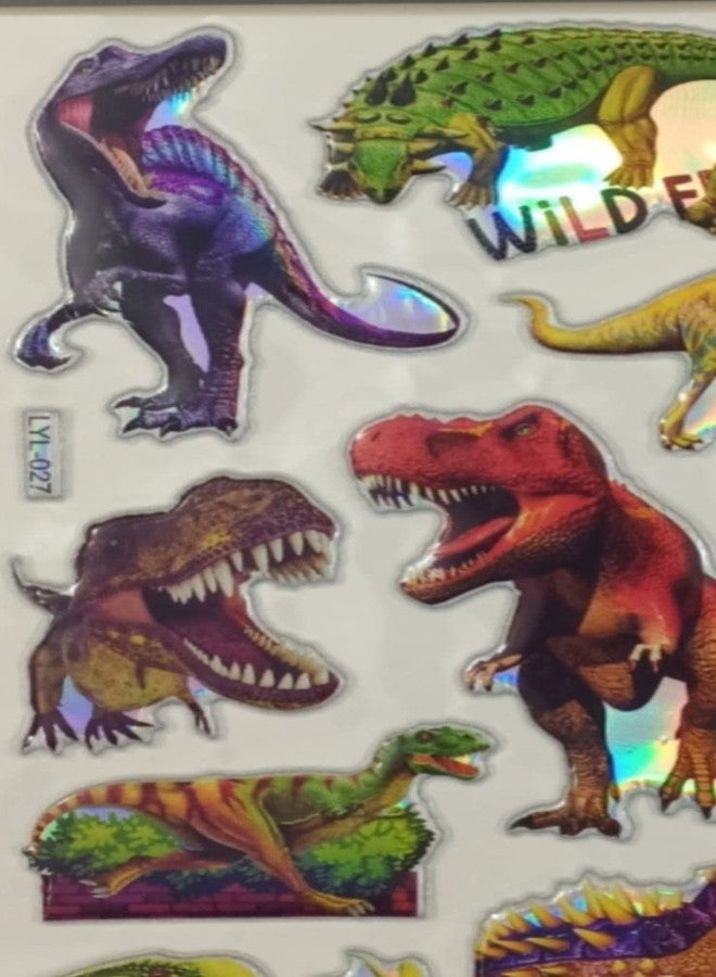 fullfills New Plastic Foam Sticker in Multi Shapes (Dionosaur-Fish) - Image 5