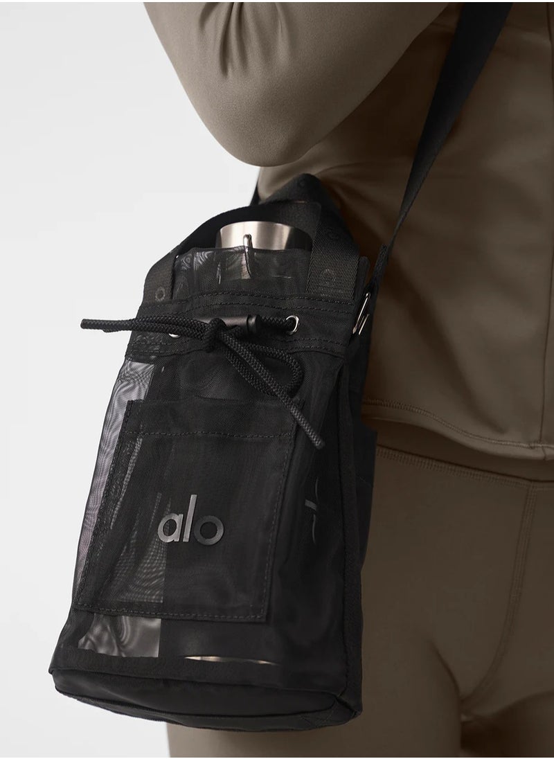 Alo Yoga - Sheer Cross Body Bucket Bag - Image 1