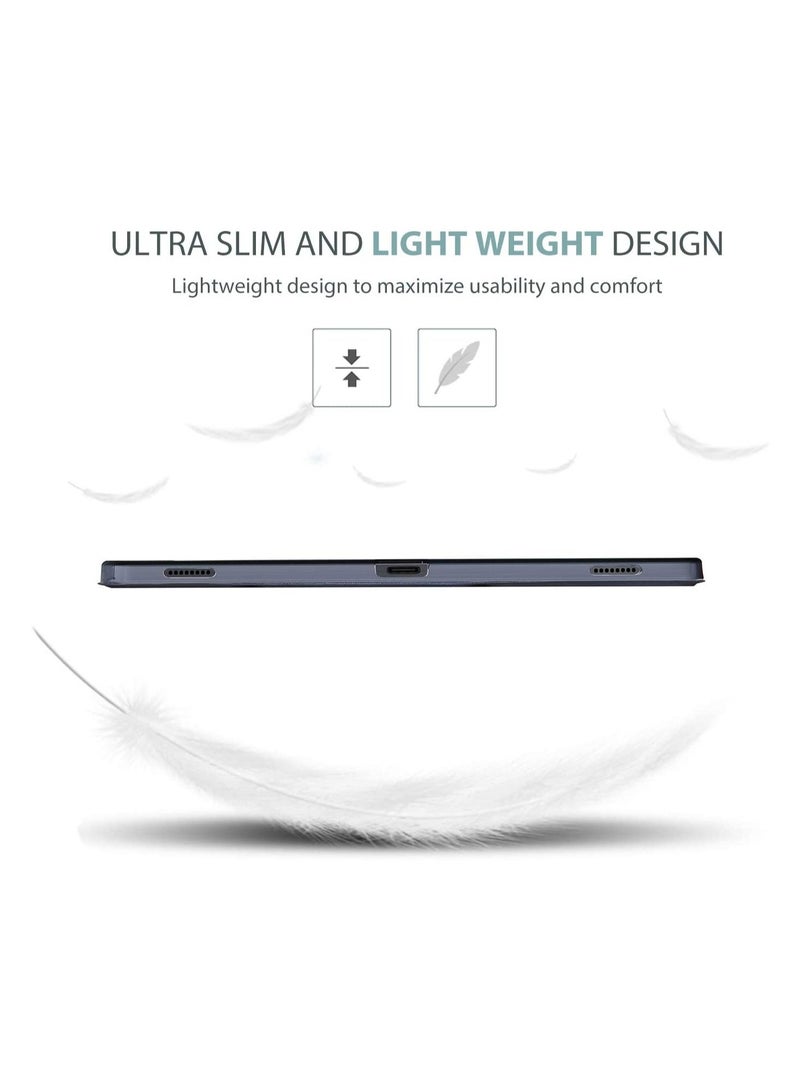erorex Galaxy Tab S8 Plus/S7 Plus 12.4" Case, Slim Lightweight Stand Case Shell Cover for Samsung X800/X806/T970/T975/T976/T978 2022 2020 Release -Navy - Image 4