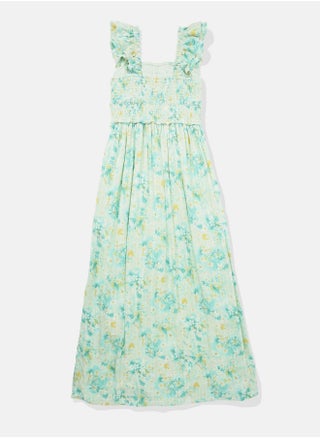AE Smocked Flutter Sleeve Midi Dress - pzsku/Z53D39844CF0FECAE4422Z/45/_/1732169859/da5677e5-3f69-4038-93bf-2d4814289b6c