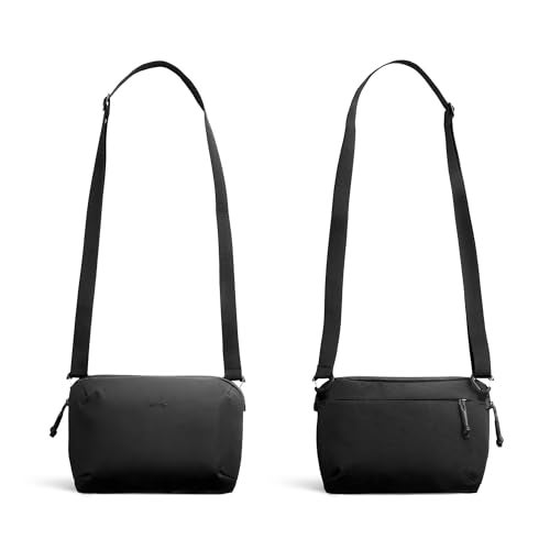 Bellroy Venture Travel Crossbody (black crossbody bag/travel bag with RFID protection and optimized for travel) - JetBlack - Image 2