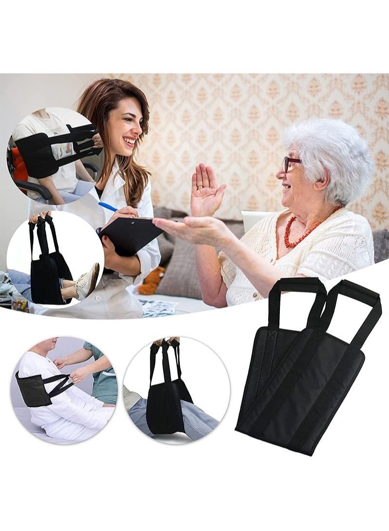 XiuWoo Padded hospital bed transfer nursing sling for lifting elderly care transfer sling handle back lifting mobility belt for patient care for medical lifting aids length 82 cm width 23 cm - Image 4