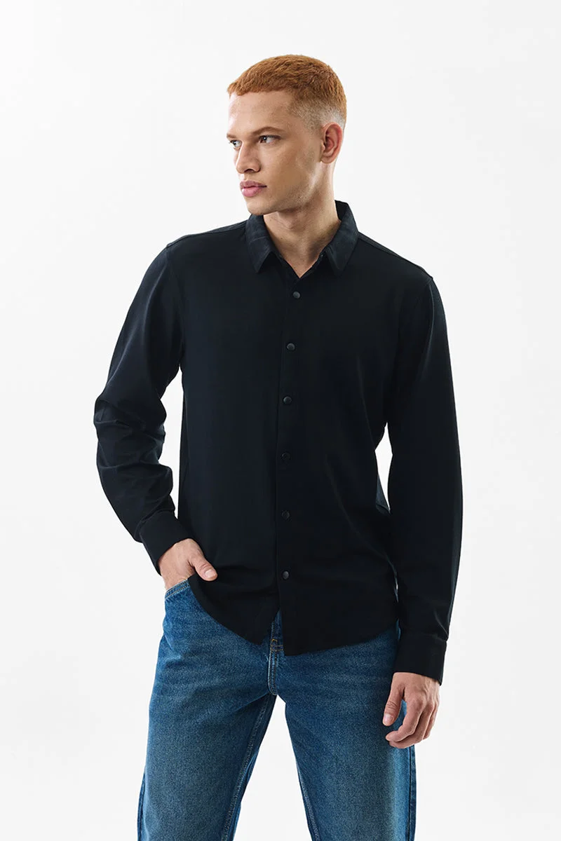 SNITCH Madrigo Black Shirt