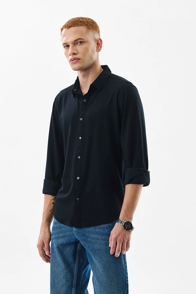 SNITCH Madrigo Black Shirt