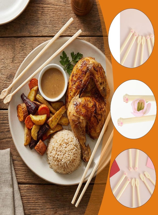 Thrymme Cat Paw Chopsticks, 4 Pairs Cat Chopsticks with Hands and Cats Paw, Non-Slip Grip Lightweight Reusable Chopstick, Fun & Functional Tableware Gifts - Image 4