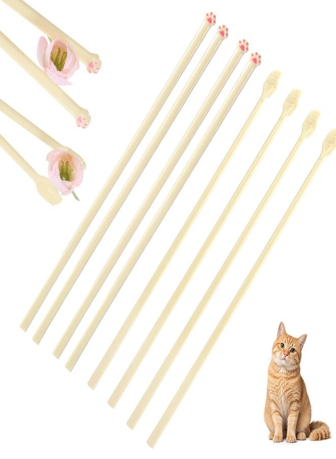 Thrymme Cat Paw Chopsticks, 4 Pairs Cat Chopsticks with Hands and Cats Paw, Non-Slip Grip Lightweight Reusable Chopstick, Fun & Functional Tableware Gifts - Image 2