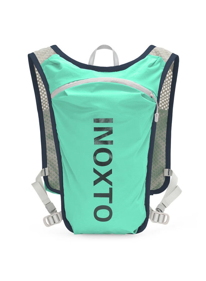 INOXTO Inoxto Trail Running Backpack, Lightweight, Breathable, Quick-drying, 5l Running Bag, Outdoor Backpack With Hydration Bladder, 591 Light Green - Image 3