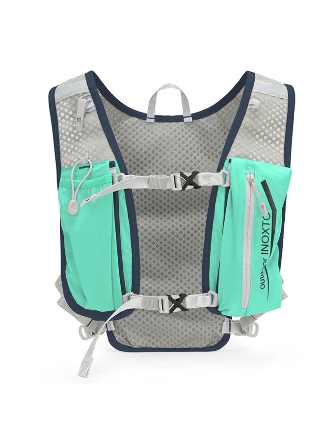 INOXTO Inoxto Trail Running Backpack, Lightweight, Breathable, Quick-drying, 5l Running Bag, Outdoor Backpack With Hydration Bladder, 591 Light Green - Image 4