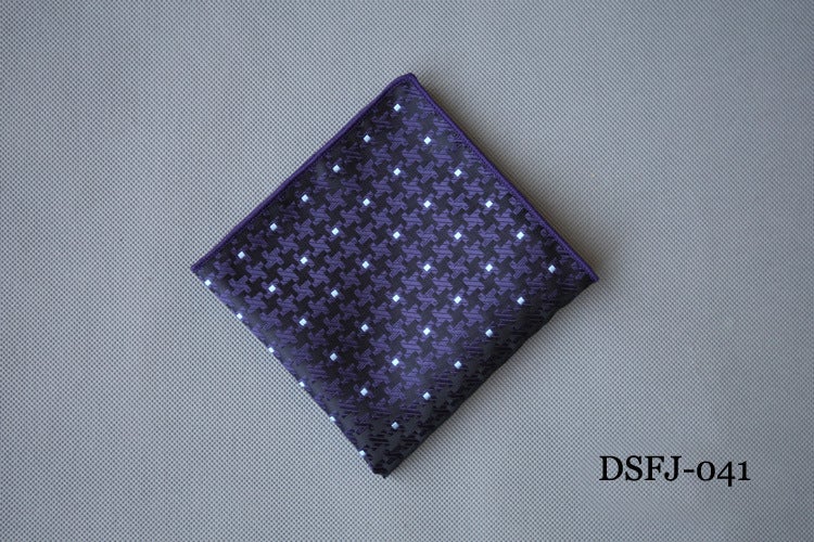 Men'S South Korea Silk Suit Pocket Scarf Groom Best Man Actor Host Performance Square Scarf Handkerchief - Image 1