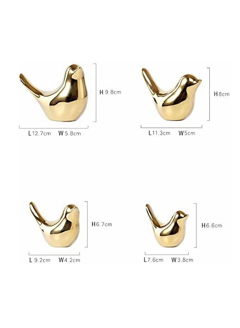 Dubkart Desktop Display Elegant Nordic Birds Figurines - Set of 4  - Image 2