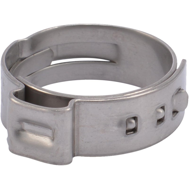 SharkBite 3/4 Inch Clamp Ring, Stainless Steel Plumbing Fitting, PEX Pipe, PE-RT, UC955A - Image 1