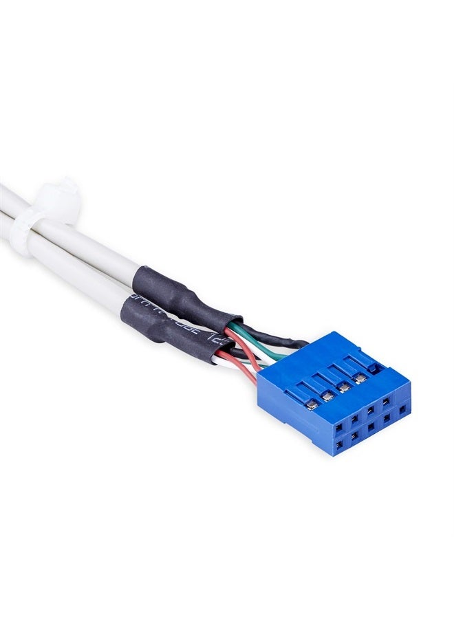 StarTech .com 4 Port USB A Female Slot Plate Adapter - USB panel - 4 pin USB Type A (F) (USBPLATE4) - Image 3