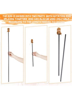 Patelai Mahl Stick For Steadying Painter Hand 32.7 Inch Artists Drawing Tool Artist'S And Painter'S Hand Rest Tool With Artificial Leather For Painting Art Watercolor Oil Paint Sketching Supplies  - Image 4