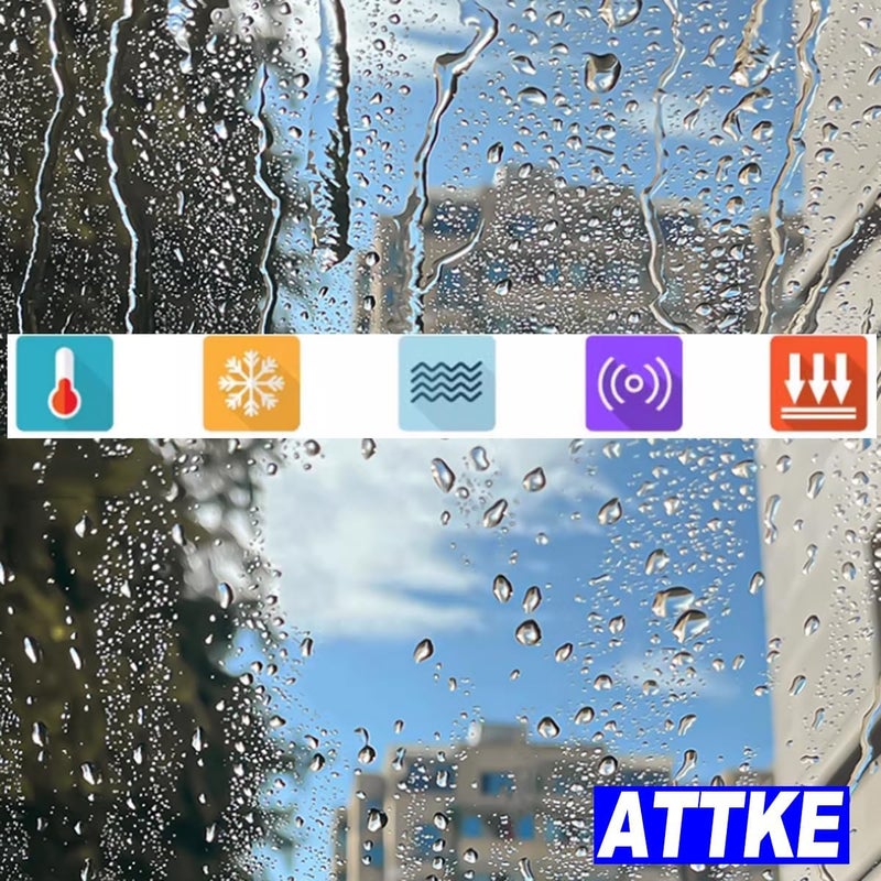 ATTKE 2 Wipers 26" + 26" Front Windscreen Wiper Blades for Mercedes W211 E Class 2003-2009 SL Class SL500 SL55 SL550 SL600 2003-2012 C219 CLS Class 2006-2011 OE Original Quality (Pack of 2) - Image 2