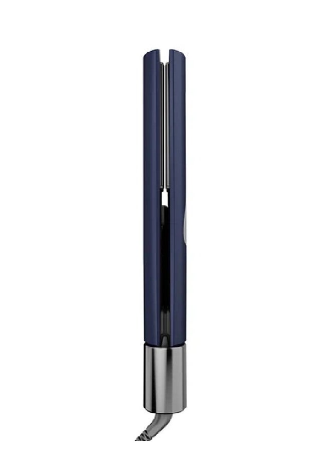Rush Brush - Rush Brush Hair Straightener & Curler, Ceramic Plates, Negative ion technology, 230℃, - Navy Blue - Image 1