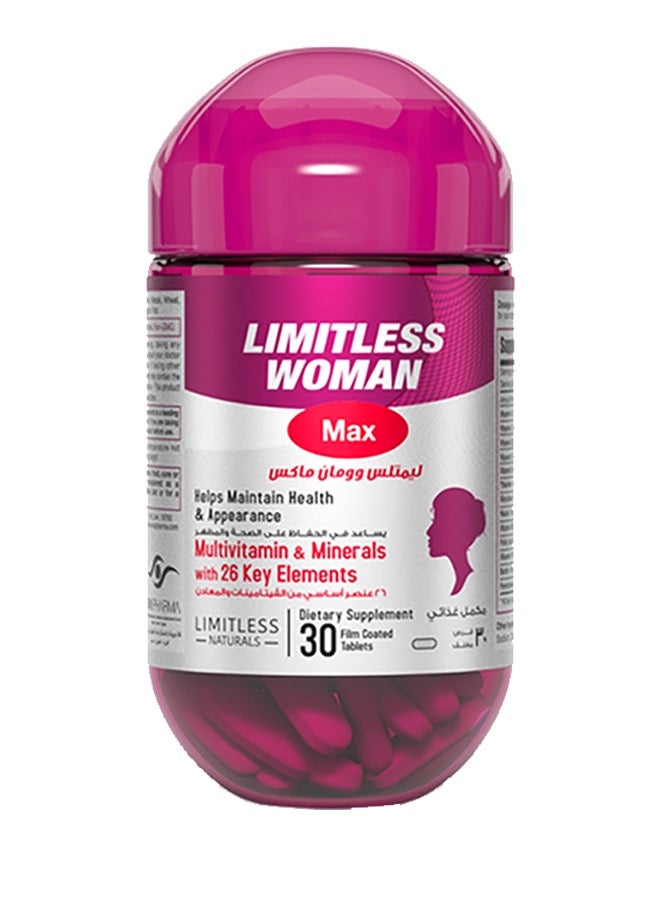 LIMITLESS LIMITLESS WOMAN MAX 30 TAB 
