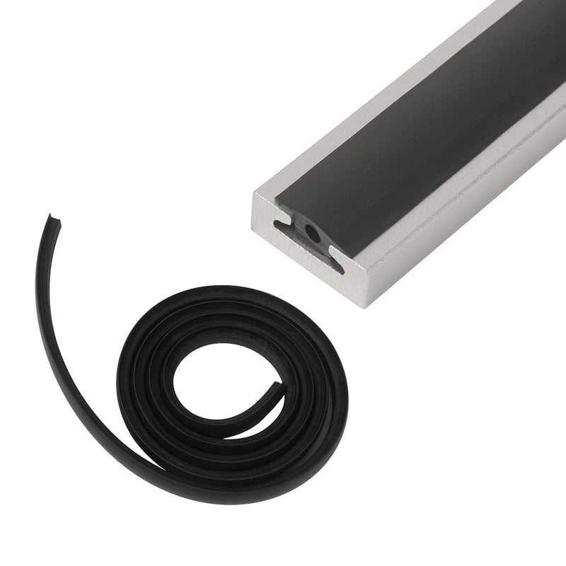 MOTO4U L Track Filler Strip,3.34-Foot Length Rubber Strip for All Styles of L Track, Facilitates Easy Rolling of Motorcycles, ATVs, and Other Wheeled Cargo - Image 1