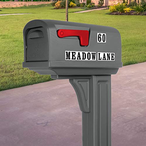 Hy-Ko Packaged Numbers & Letters, DIY Address Number Stickers for Deliveries and Navigation, Self-Adhesive House Decals for Siding, Door, Mailboxes - Image 4