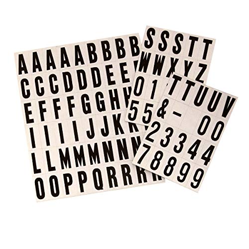 Hy-Ko Packaged Numbers & Letters, DIY Address Number Stickers for Deliveries and Navigation, Self-Adhesive House Decals for Siding, Door, Mailboxes - Image 3