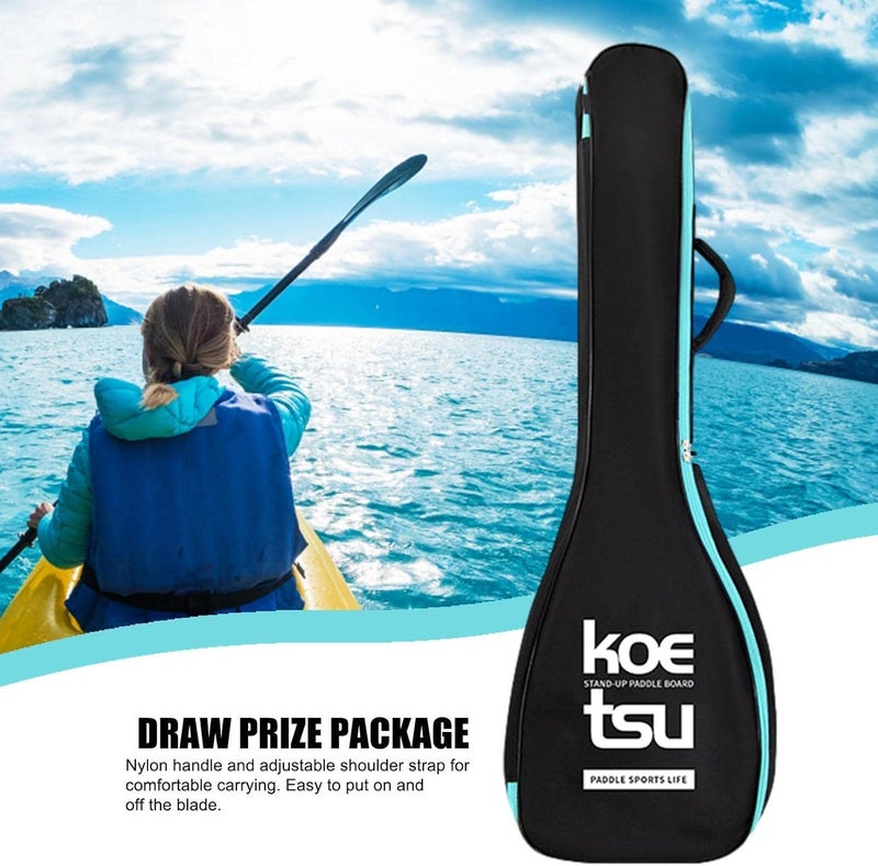 2 Pcs Paddle Bag | Canoe Kayak Paddle Pouch Cover - Portable Adjustable Carbon Fiber Kayak Paddles Backpack with Carry Handle and Shoulder Strap - Image 2