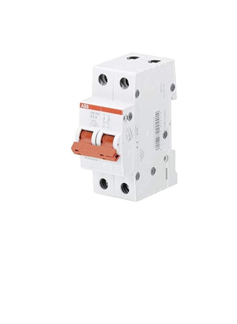 ABB 40A 2P ISOLATOR SHD202/40 2CDD272111R0040 - Image 3