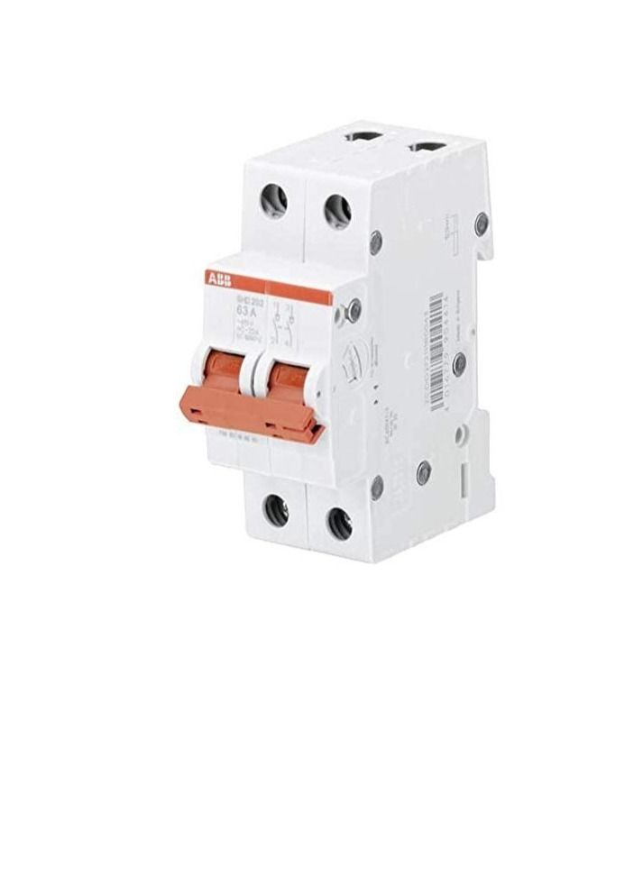 ABB 40A 2P ISOLATOR SHD202/40 2CDD272111R0040 - Image 2