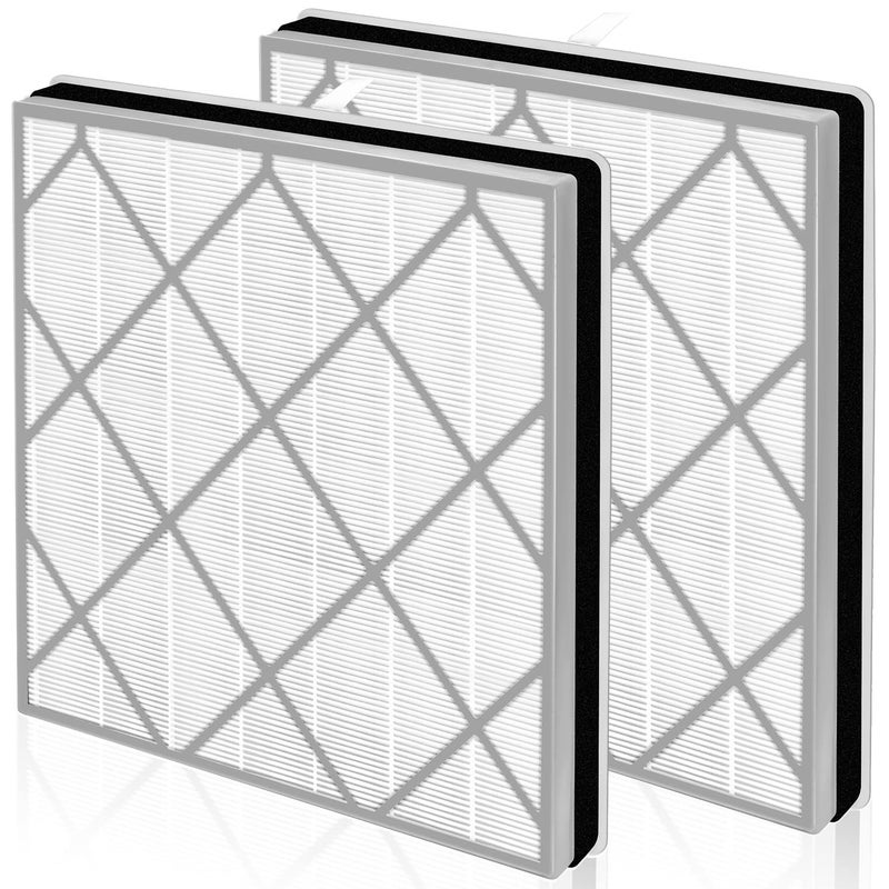HE400 HE401 Filter Replacement for Shark Air Purifier 4 Fan Compatible with Shark HE400 HE401 HE402 HE405 Air Models True HEPA Filter Replace Part  HE4FKPET 2 Pack By Improvedhand