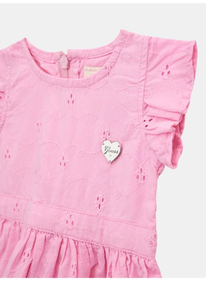 جس Kids Sangallo Dress And Pantie Sets
