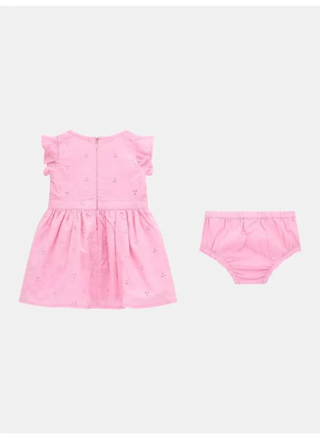 GUESS Kids Sangallo Dress And Pantie Sets