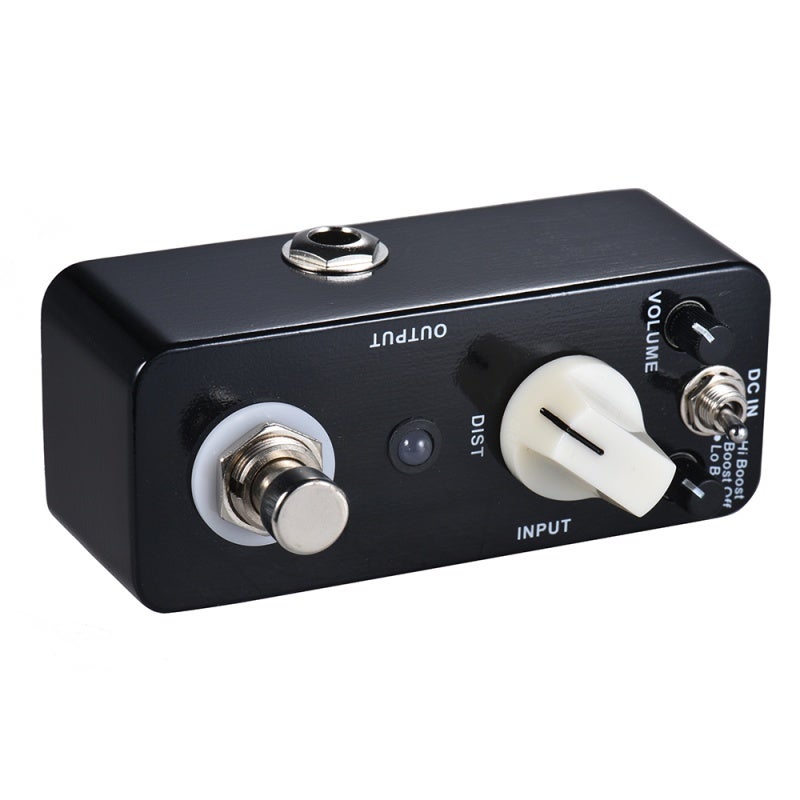 Mooer Distortion Guitar Pedal: Black Metal Shell, 3 Boost Modes - 3 Control Knobs, True Bypass, Portable Design for Electric Guitar Players - Image 5