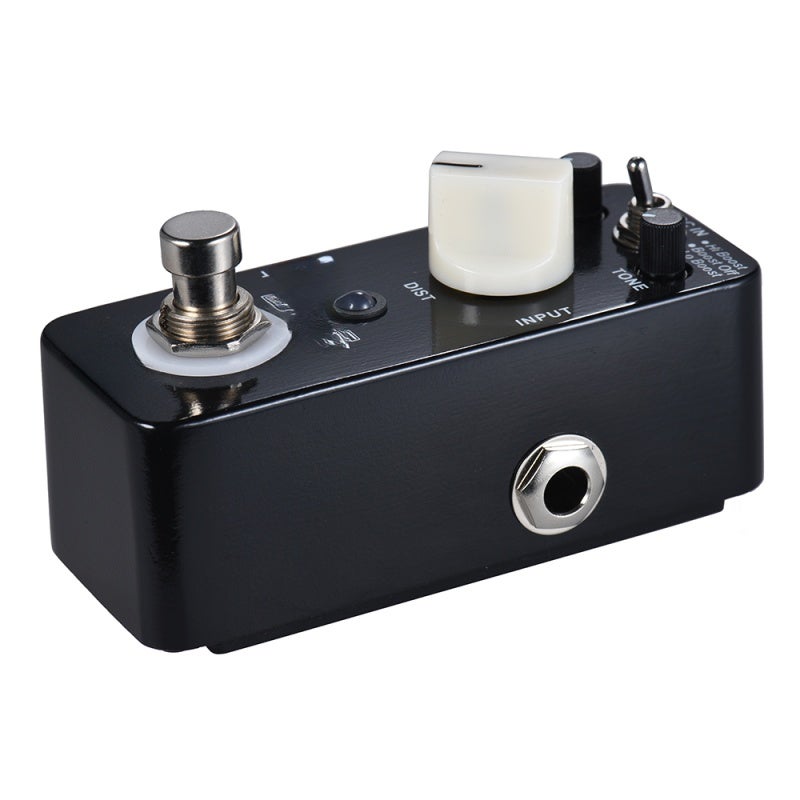 Mooer Distortion Guitar Pedal: Black Metal Shell, 3 Boost Modes - 3 Control Knobs, True Bypass, Portable Design for Electric Guitar Players - Image 4