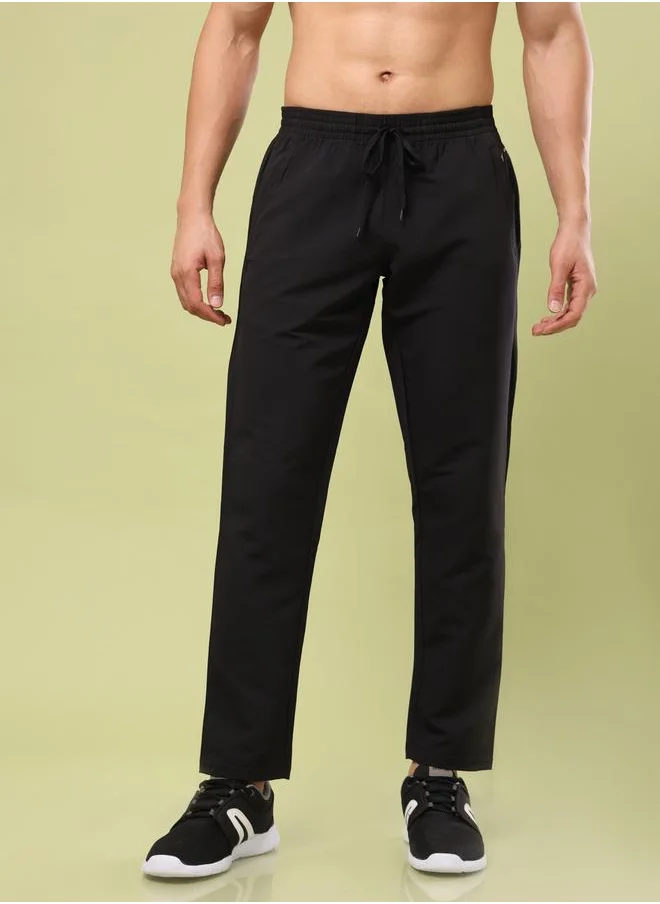 تكنوسبورت Technosport Solid Trackpants with Drawstring