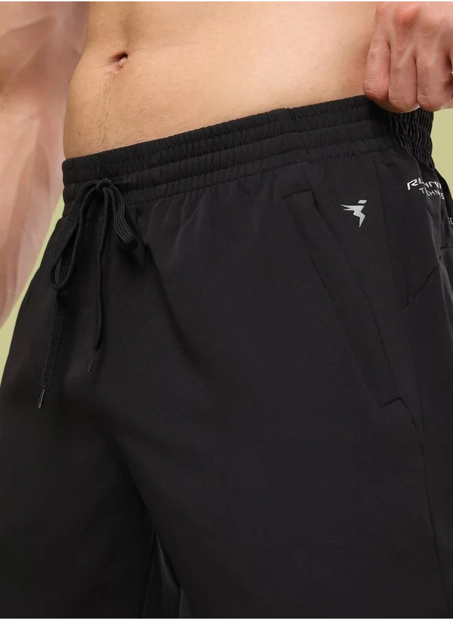 تكنوسبورت Technosport Solid Trackpants with Drawstring