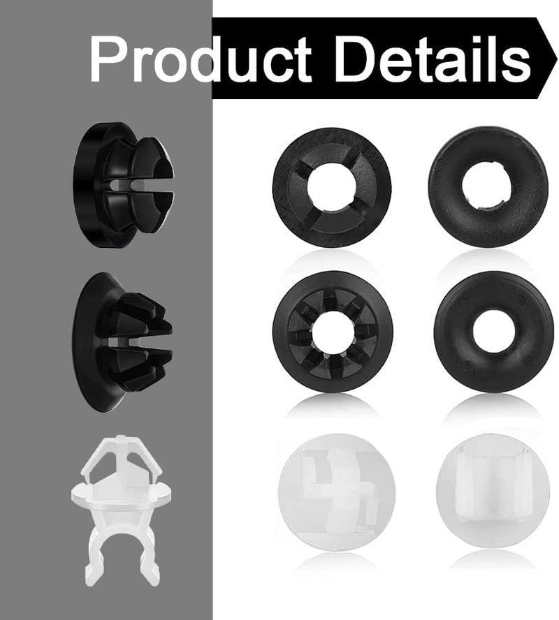 ASUBHA 30PCS Hood Prop Rod Holder Clips - Image 3