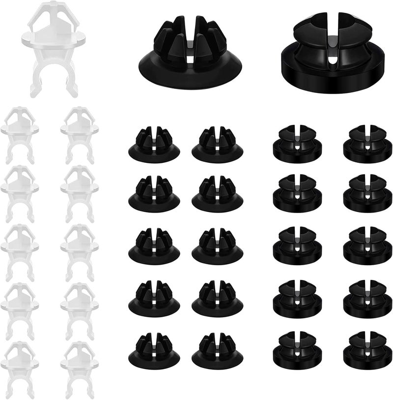 ASUBHA 30PCS Hood Prop Rod Holder Clips - Image 1