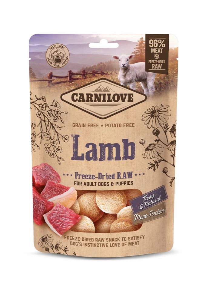 Carnilove Freeze-Dried Raw Snacks Lamb 60g