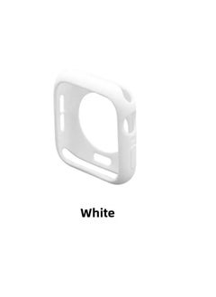 Half-pack TPU Watch Case Suitable For Apple Applewatch8 Watch Protective Case S9 Soft Shell Candy Color Protective Cover-Color:Soft Shell -Overall Dimensions:10th Generation  With Packaging