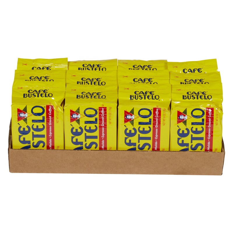 Cafe Bustelo Espresso Ground Coffee 6 OZ Brick 12 Count Case - Image 3