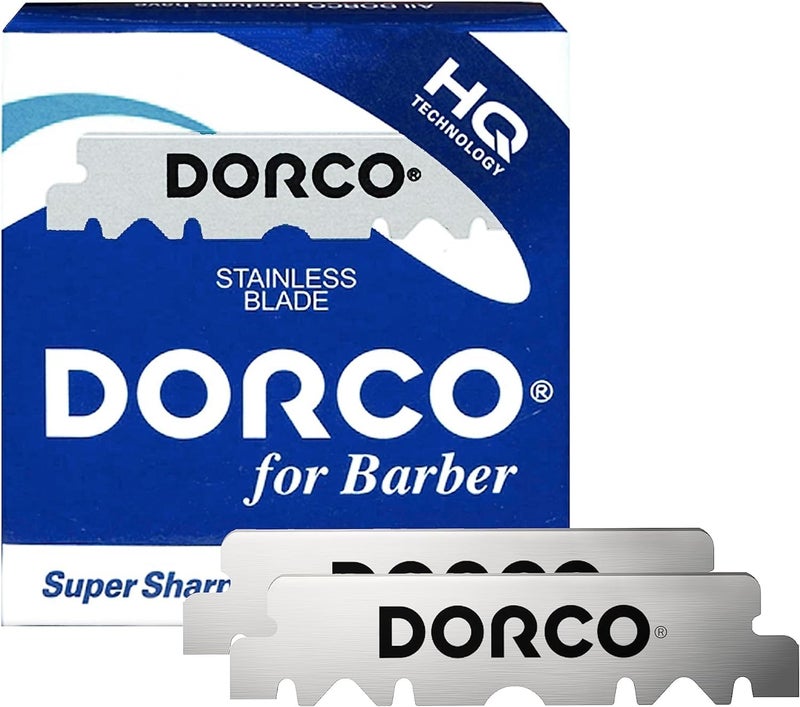 Dorco HQ Super Sharp Single Edge Blades - 100 Blades - Image 1