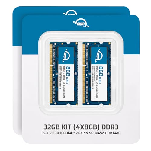 OWC 32GB (4 x 8GB) PC12800 DDR3L 1600MHz SO-DIMMs ذاكرة متوافقة مع طرازات iMac من 2011-2015 (OWC1600DDR3S32S) - Image 2