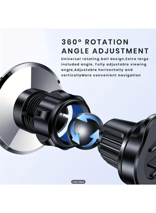 Rotatable Magnetic Car Air Vent Mobile Phone Holder - Image 3