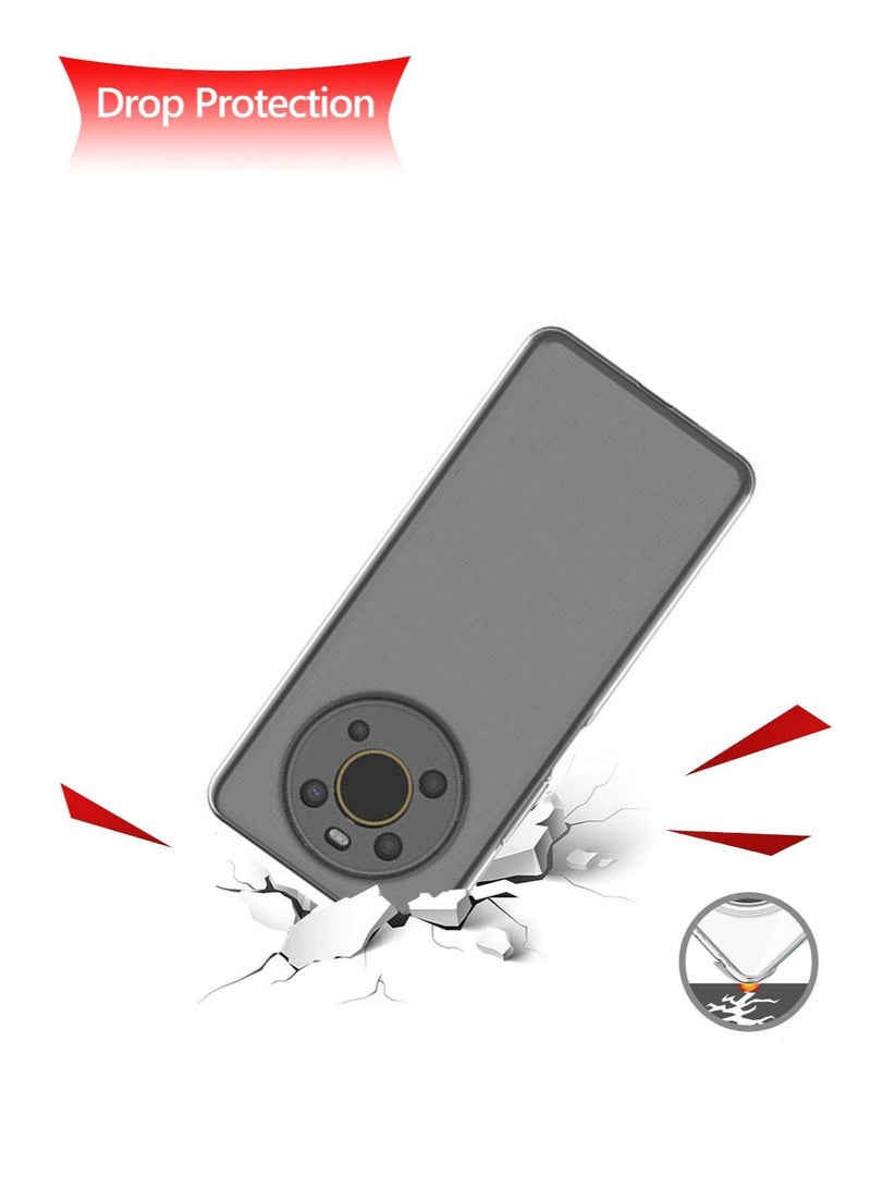 Techie Honor X9 X30 TPU soft corner ultra slim clear case Shockproof anti fingerprint transparent protective back cover - Image 5
