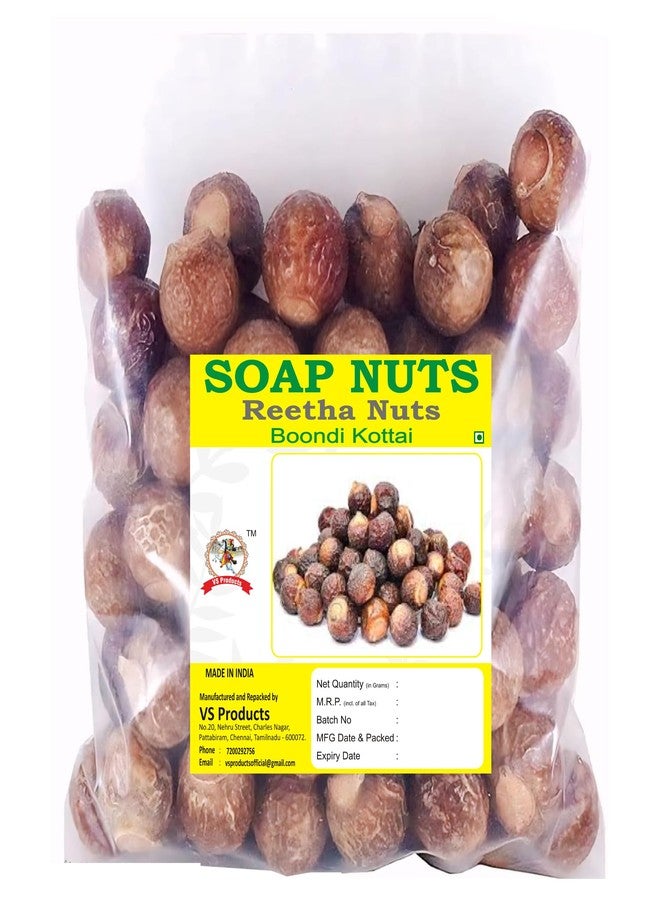 VS Products Soapnut,250g,Boondi Kottai, Kumkudukaya, Organic Reetha, Aritha, For Hair & Face(Pack of 2 X 100gm, Pack of 1 X 50gm) - Image 1