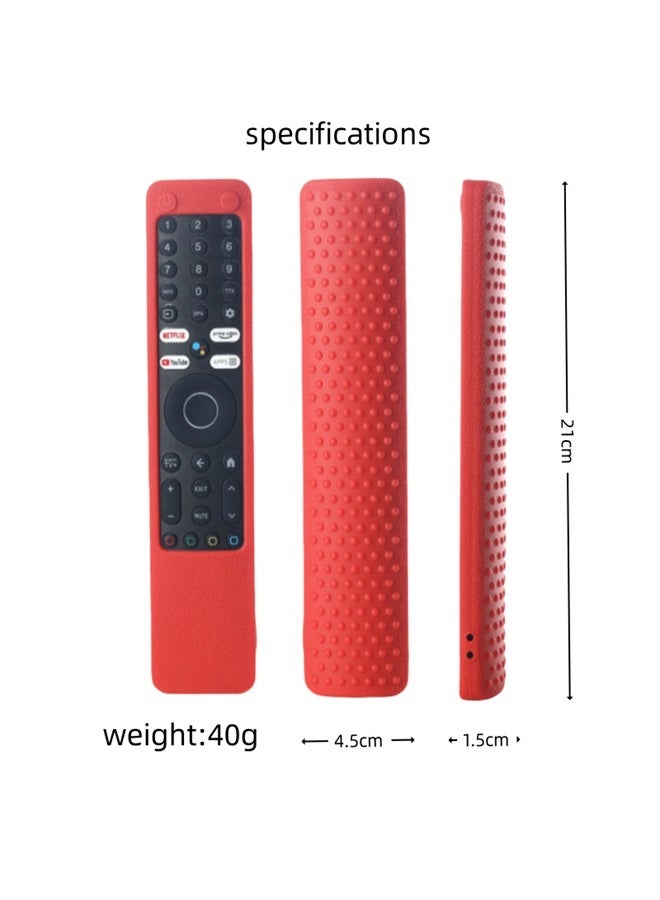 Suitable for Xiaomi XMRM-ML 4K QLED Q2 50in 55in 65in TV remote control silicone protective cover - Image 3