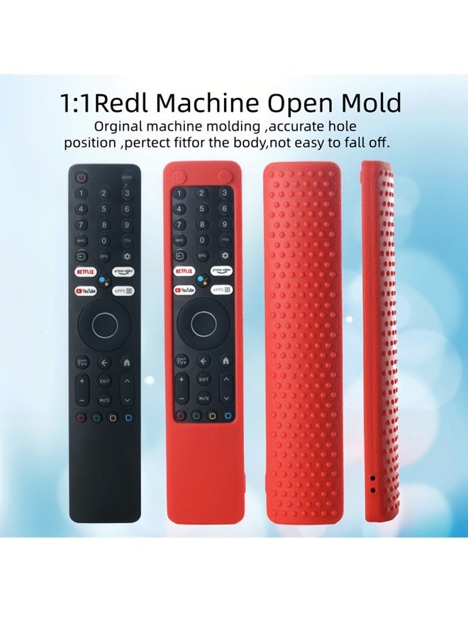 Suitable for Xiaomi XMRM-ML 4K QLED Q2 50in 55in 65in TV remote control silicone protective cover - Image 4