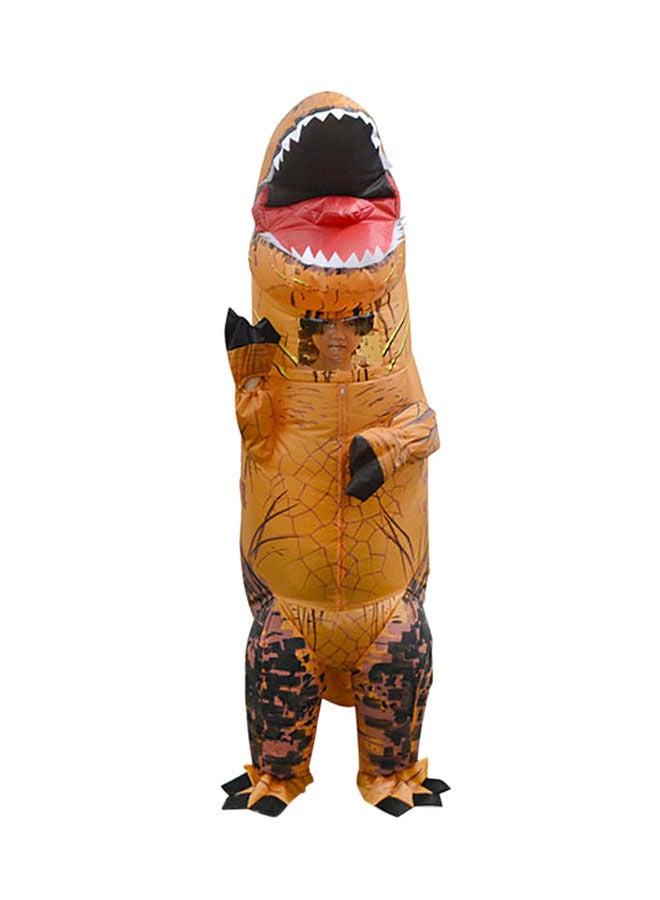 Inflatable Dinosaur Costume Suit for Adults Kids – Lightweight Vinyl with Quick-Inflate Design – Perfect for Birthday Parties Halloween Gifts and Festive Celebrations - Image 1